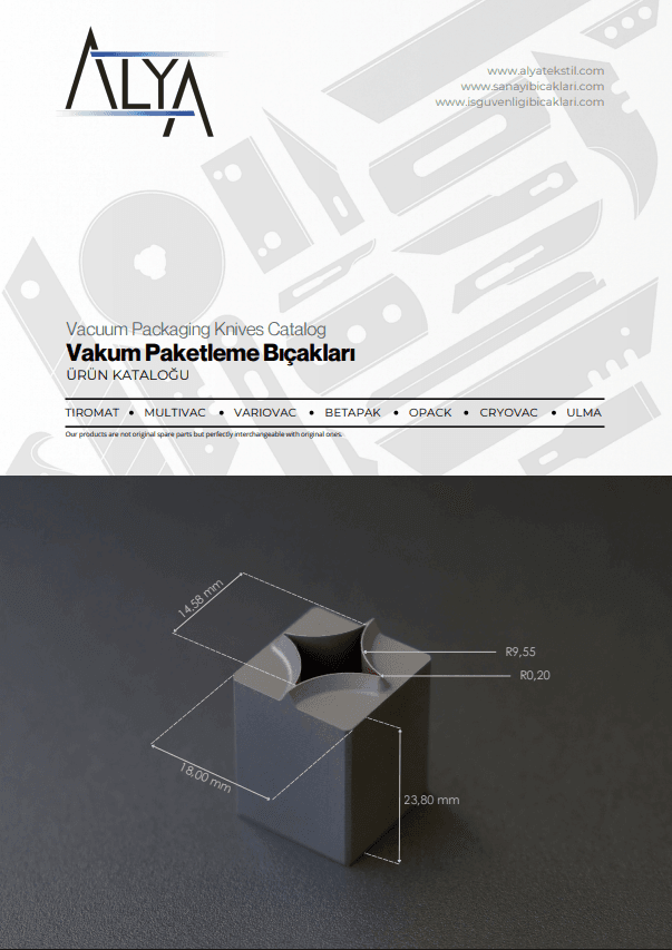 Vakum Paketleme Bıçakları